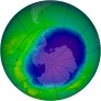 Antarctic Ozone 2010-09-29